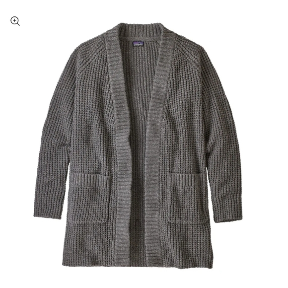 Patagonia Off Country Cardigan Chunky Knit Cotton Heavyweight Pockets Small - Picture 10 of 11